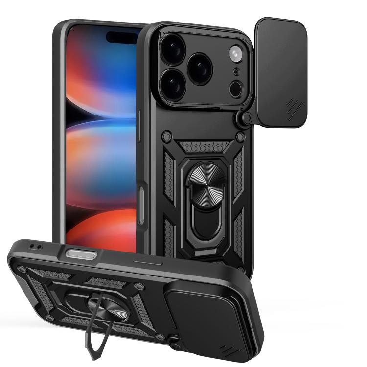 Ốp lưng điện thoại thiết kế nắp trượt camera TPU+PC, dành cho iPhone 17e / 16e, iPhone 17 Pro Max, iPhone 17 Pro, iPhone 17, iPhone Air, iPhone 16 Pro Max