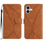 Bao da điện thoại dập chỉ khâu, dành cho iPhone 17e / 16e, dành cho iPhone 17 Pro Max, dành cho iPhone 17 Pro, dành cho iPhone 17, dành cho iPhone Air, dành cho iPhone 16 Pro Max, dành cho iPhone 16 Pro, dành cho iPhone 16 Plus