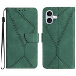 Bao da điện thoại dập chỉ khâu, dành cho iPhone 17e / 16e, dành cho iPhone 17 Pro Max, dành cho iPhone 17 Pro, dành cho iPhone 17, dành cho iPhone Air, dành cho iPhone 16 Pro Max, dành cho iPhone 16 Pro, dành cho iPhone 16 Plus