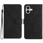 Bao da điện thoại dập chỉ khâu, dành cho iPhone 17e / 16e, dành cho iPhone 17 Pro Max, dành cho iPhone 17 Pro, dành cho iPhone 17, dành cho iPhone Air, dành cho iPhone 16 Pro Max, dành cho iPhone 16 Pro, dành cho iPhone 16 Plus