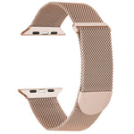 Dây đồng hồ kim loại nam châm Milanese, dành cho Apple Watch 4 44mm, dành cho Apple Watch 4 40mm, dành cho Apple Watch 3 38mm