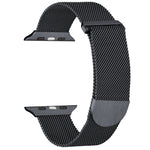 Dây đồng hồ kim loại nam châm Milanese, dành cho Apple Watch 3 42mm, dành cho Apple Watch 2 42mm, dành cho Apple Watch 2 38mm
