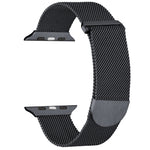 Dây đồng hồ kim loại nam châm Milanese, dành cho Apple Watch SE 2022 40mm, dành cho Apple Watch 9 45mm, dành cho Apple Watch 9 41mm