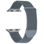 Dây đồng hồ kim loại nam châm Milanese, dành cho Apple Watch SE 2022 40mm, dành cho Apple Watch 9 45mm, dành cho Apple Watch 9 41mm