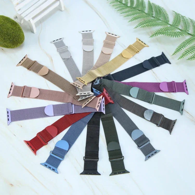 Dây đồng hồ kim loại Milanese khóa nam châm, Dành cho Apple Watch 42mm, Dành cho Apple Watch 38mm