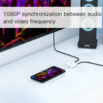 Bộ Chuyển Đổi Âm Thanh Video Yesido HM06 8 Pin sang HDMI, HM06