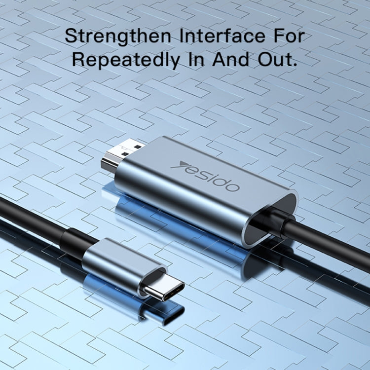 Cáp chuyển đổi Yesido HM10 USB-C / Type-C sang HDMI HD, HM10