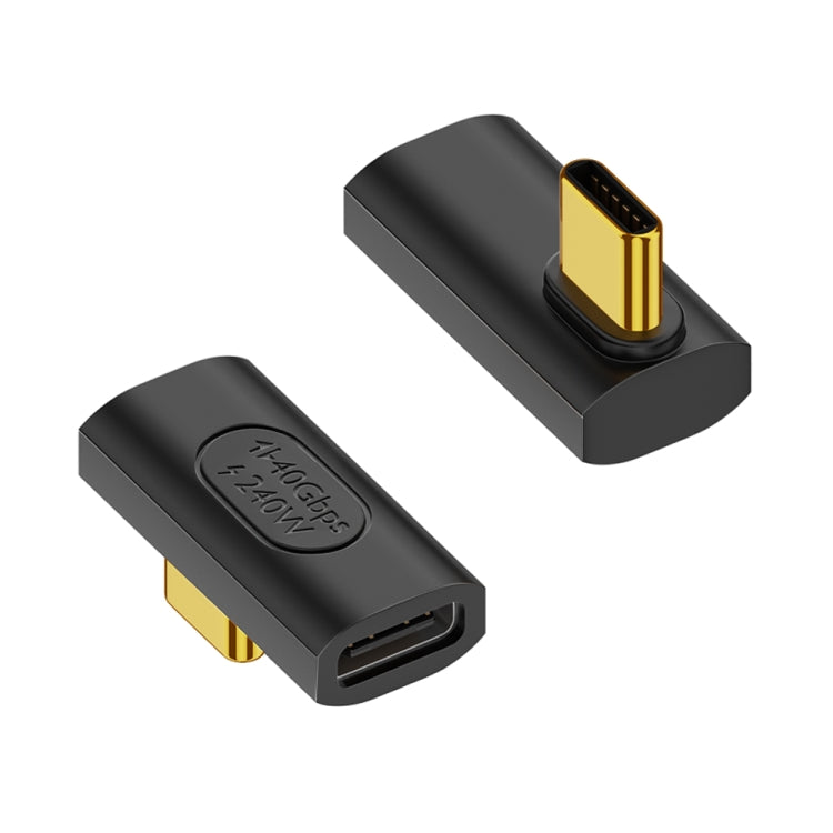 Bộ chuyển đổi USB-C / Type-C cái sang USB-C / Type-C đực uốn giữa 40Gbps 240W, Bộ chuyển đổi uốn giữa