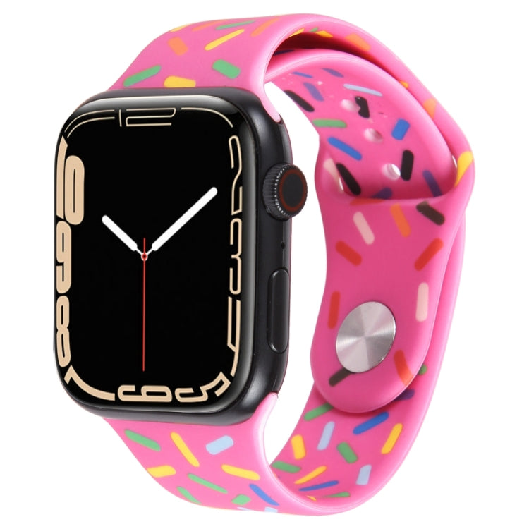 Dây đồng hồ silicon giọt mưa cầu vồng, cho Apple Watch 3 38mm, cho Apple Watch 3 42mm, cho Apple Watch 2 42mm, cho Apple Watch 2 38mm