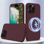 Ốp lưng điện thoại silicone chống sốc Magsafe, dành cho iPhone 16 Pro Max, dành cho iPhone 16 Pro, dành cho iPhone 16 Plus, dành cho iPhone 16, dành cho iPhone 15 Pro Max