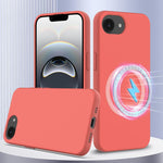 Bao da điện thoại silicone chống sốc Magsafe, dành cho iPhone 17e / 16e, dành cho iPhone 17 Pro Max, dành cho iPhone 17 Pro, dành cho iPhone 17, dành cho iPhone Air