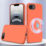 Bao da điện thoại silicone chống sốc Magsafe, dành cho iPhone 17e / 16e, dành cho iPhone 17 Pro Max, dành cho iPhone 17 Pro, dành cho iPhone 17, dành cho iPhone Air