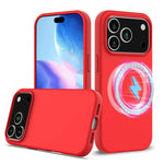 Bao da điện thoại silicone chống sốc Magsafe, dành cho iPhone 17e / 16e, dành cho iPhone 17 Pro Max, dành cho iPhone 17 Pro, dành cho iPhone 17, dành cho iPhone Air
