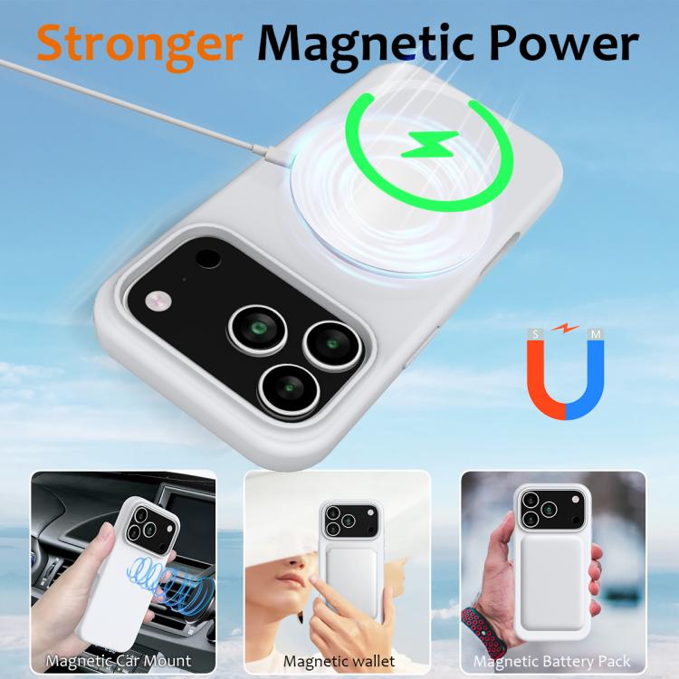 Bao da điện thoại silicone chống sốc Magsafe, dành cho iPhone 17e / 16e, dành cho iPhone 17 Pro Max, dành cho iPhone 17 Pro, dành cho iPhone 17, dành cho iPhone Air