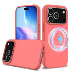 Bao da điện thoại silicone chống sốc Magsafe, dành cho iPhone 17e / 16e, dành cho iPhone 17 Pro Max, dành cho iPhone 17 Pro, dành cho iPhone 17, dành cho iPhone Air