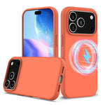 Bao da điện thoại silicone chống sốc Magsafe, dành cho iPhone 17e / 16e, dành cho iPhone 17 Pro Max, dành cho iPhone 17 Pro, dành cho iPhone 17, dành cho iPhone Air