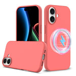 Bao da điện thoại silicone chống sốc Magsafe, dành cho iPhone 17e / 16e, dành cho iPhone 17 Pro Max, dành cho iPhone 17 Pro, dành cho iPhone 17, dành cho iPhone Air