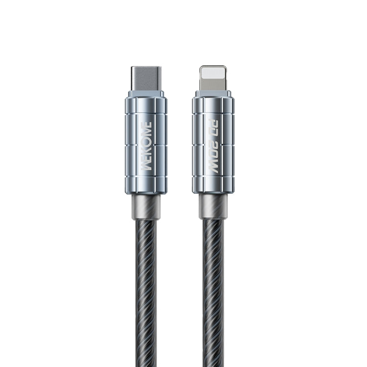 WK WDC-205 PD 20W Cáp dữ liệu sạc siêu nhanh USB-C/Type-C sang 8 Pin, chiều dài: 1m, WDC-205