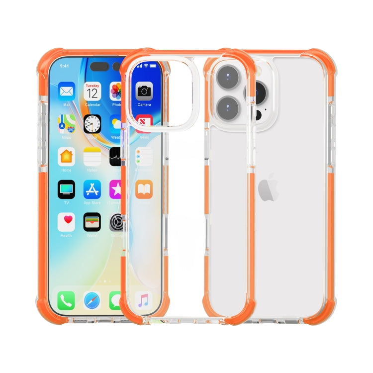 Ốp lưng điện thoại TPU kết hợp acrylic chống sốc bốn góc, dành cho iPhone 16 Pro Max, dành cho iPhone 16 Pro, dành cho iPhone 16 Plus, dành cho iPhone 16