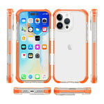 Ốp lưng điện thoại TPU kết hợp acrylic chống sốc bốn góc, dành cho iPhone 16 Pro Max, dành cho iPhone 16 Pro, dành cho iPhone 16 Plus, dành cho iPhone 16
