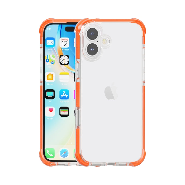 Ốp lưng điện thoại TPU kết hợp acrylic chống sốc bốn góc, dành cho iPhone 16 Pro Max, dành cho iPhone 16 Pro, dành cho iPhone 16 Plus, dành cho iPhone 16