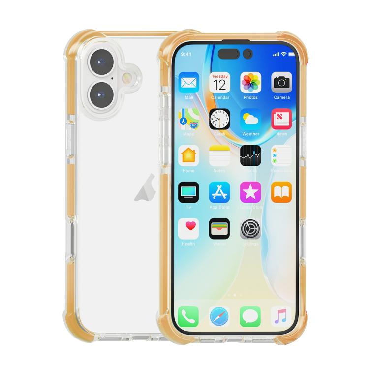Ốp lưng điện thoại TPU kết hợp acrylic chống sốc bốn góc, dành cho iPhone 16 Pro Max, dành cho iPhone 16 Pro, dành cho iPhone 16 Plus, dành cho iPhone 16