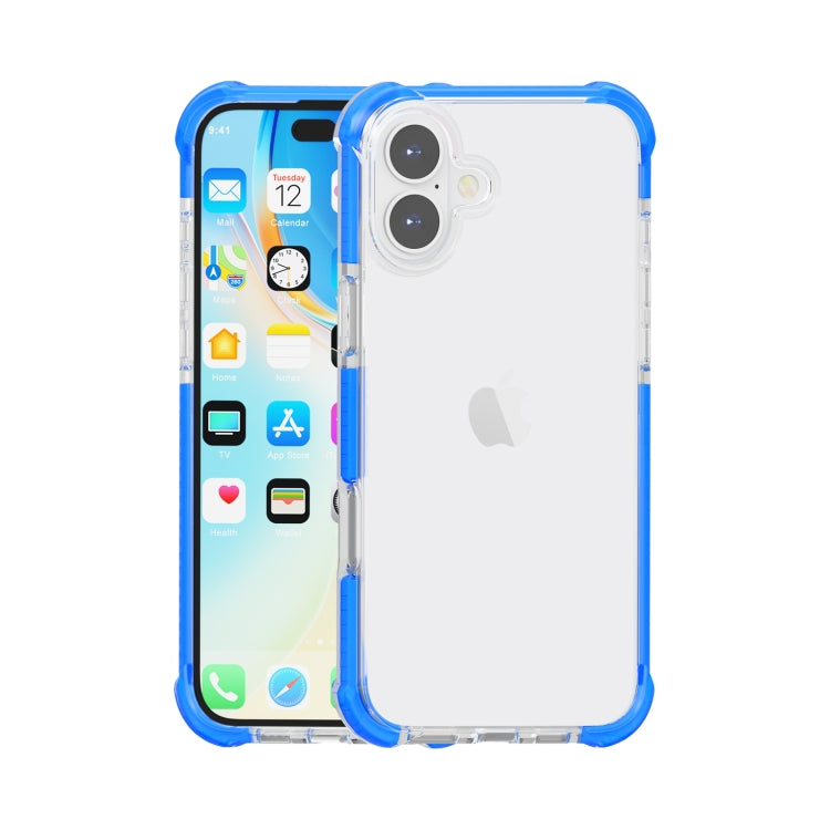Ốp lưng điện thoại TPU kết hợp acrylic chống sốc bốn góc, dành cho iPhone 16 Pro Max, dành cho iPhone 16 Pro, dành cho iPhone 16 Plus, dành cho iPhone 16