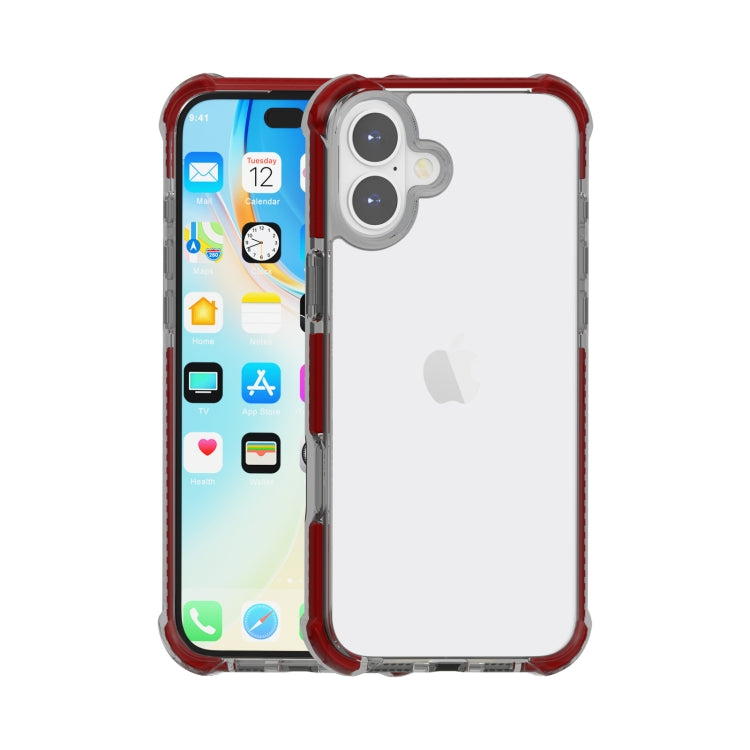 Ốp lưng điện thoại TPU kết hợp acrylic chống sốc bốn góc, dành cho iPhone 16 Pro Max, dành cho iPhone 16 Pro, dành cho iPhone 16 Plus, dành cho iPhone 16