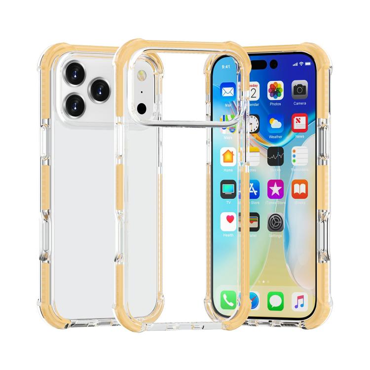 Ốp lưng điện thoại TPU kết hợp acrylic chống sốc bốn góc, dành cho iPhone 17 Pro Max, dành cho iPhone 17 Pro, dành cho iPhone 17, dành cho iPhone Air
