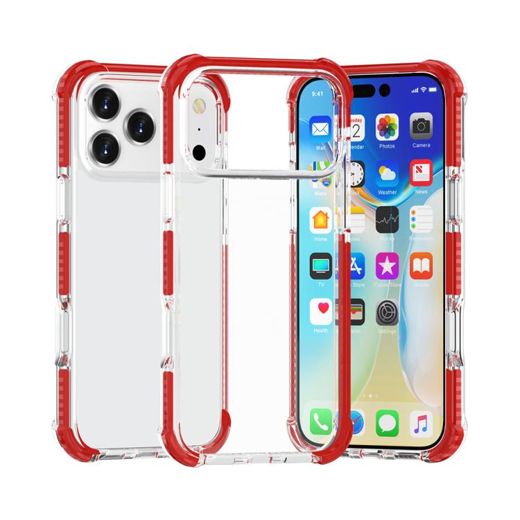 Ốp lưng điện thoại TPU kết hợp acrylic chống sốc bốn góc, dành cho iPhone 17 Pro Max, dành cho iPhone 17 Pro, dành cho iPhone 17, dành cho iPhone Air