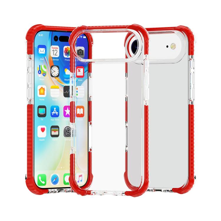 Ốp lưng điện thoại TPU kết hợp acrylic chống sốc bốn góc, dành cho iPhone 17 Pro Max, dành cho iPhone 17 Pro, dành cho iPhone 17, dành cho iPhone Air