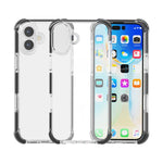 Ốp lưng điện thoại TPU kết hợp acrylic chống sốc bốn góc, dành cho iPhone 17 Pro Max, dành cho iPhone 17 Pro, dành cho iPhone 17, dành cho iPhone Air