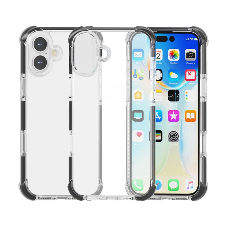 Ốp lưng điện thoại TPU kết hợp acrylic chống sốc bốn góc, dành cho iPhone 17 Pro Max, dành cho iPhone 17 Pro, dành cho iPhone 17, dành cho iPhone Air