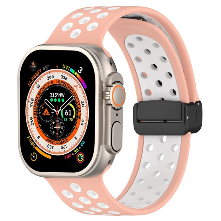 Dây đồng hồ silicone khóa nam châm, Dành cho Apple Watch Ultra 49mm, Dành cho Apple Watch SE 2023 44mm, Dành cho Apple Watch SE 2023 40mm
