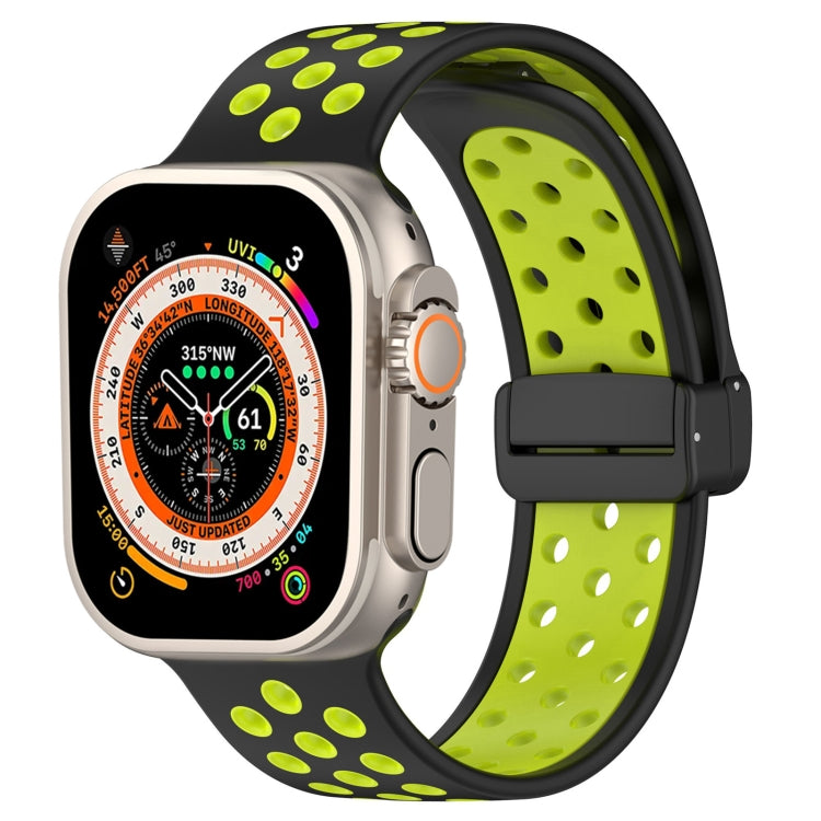 Dây đồng hồ silicone khóa nam châm, Dành cho Apple Watch Ultra 49mm, Dành cho Apple Watch SE 2023 44mm, Dành cho Apple Watch SE 2023 40mm