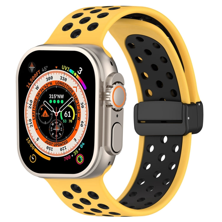 Dây đồng hồ silicone khóa nam châm, Dành cho Apple Watch Ultra 49mm, Dành cho Apple Watch SE 2023 44mm, Dành cho Apple Watch SE 2023 40mm