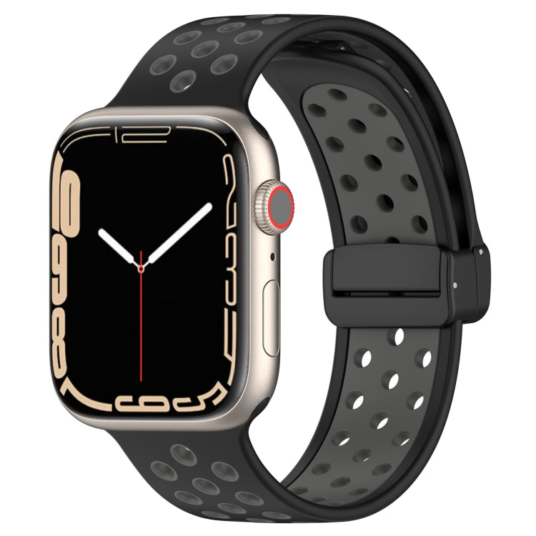 Dây đồng hồ silicone khóa nam châm, dành cho Apple Watch Series 9 45mm, dành cho Apple Watch SE 2022 40mm, dành cho Apple Watch Series 9 41mm