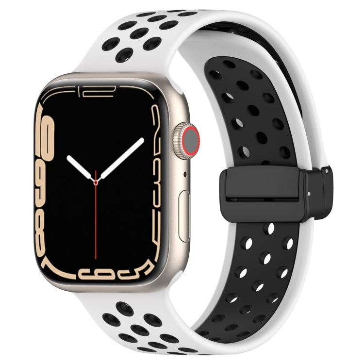Dây đồng hồ silicone khóa nam châm, dành cho Apple Watch 6 44mm, dành cho Apple Watch 5 44mm, dành cho Apple Watch 5 40mm