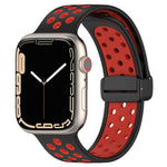 Dây đồng hồ silicone khóa nam châm, dành cho Apple Watch 6 44mm, dành cho Apple Watch 5 44mm, dành cho Apple Watch 5 40mm