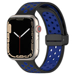 Dây đồng hồ silicone khóa nam châm, dành cho Apple Watch 6 44mm, dành cho Apple Watch 5 44mm, dành cho Apple Watch 5 40mm