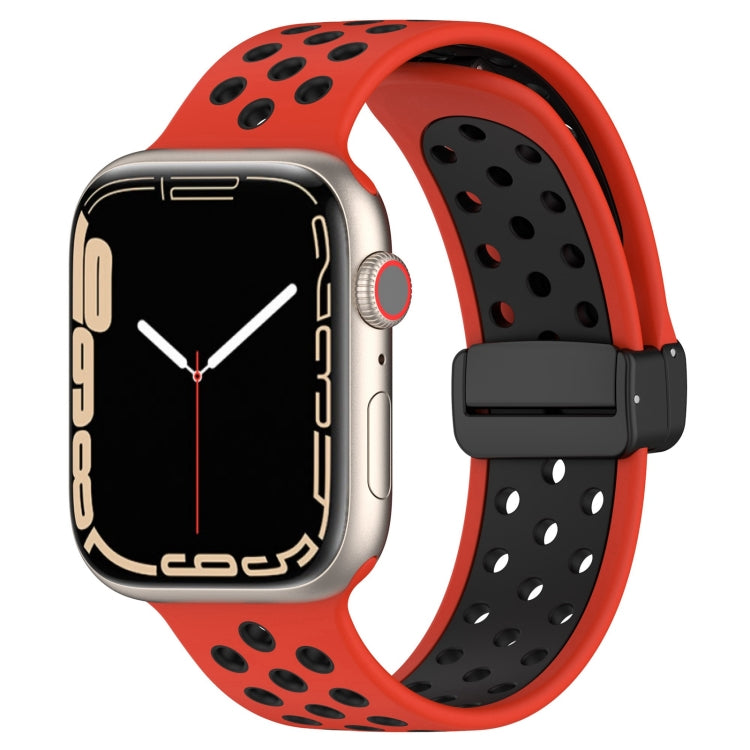 Dây đồng hồ silicone khóa nam châm, dành cho Apple Watch 6 44mm, dành cho Apple Watch 5 44mm, dành cho Apple Watch 5 40mm