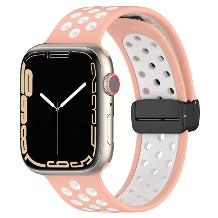 Dây đồng hồ silicone khóa nam châm, dành cho Apple Watch 42mm, dành cho Apple Watch 38mm