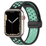 Dây đồng hồ silicone khóa nam châm, dành cho Apple Watch 42mm, dành cho Apple Watch 38mm