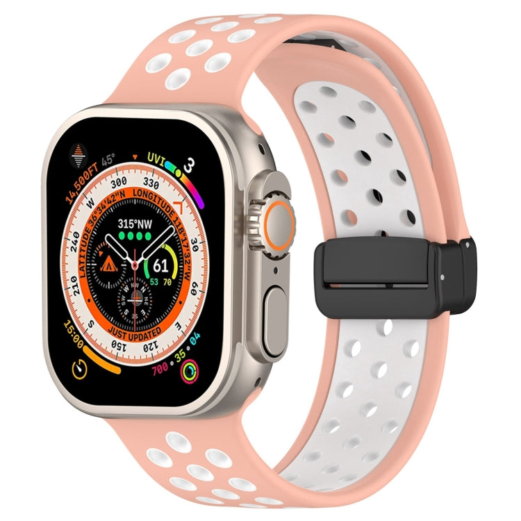 Dây đồng hồ silicone khóa nam châm, Dành cho Apple Watch Ultra 49mm, Dành cho Apple Watch SE 2023 44mm, Dành cho Apple Watch SE 2023 40mm