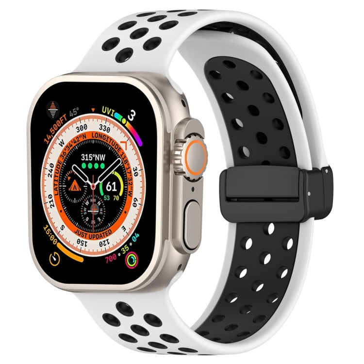 Dây đồng hồ silicone khóa nam châm, Dành cho Apple Watch Ultra 49mm, Dành cho Apple Watch SE 2023 44mm, Dành cho Apple Watch SE 2023 40mm