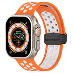 Dây đồng hồ silicone khóa nam châm, Dành cho Apple Watch Ultra 49mm, Dành cho Apple Watch SE 2023 44mm, Dành cho Apple Watch SE 2023 40mm