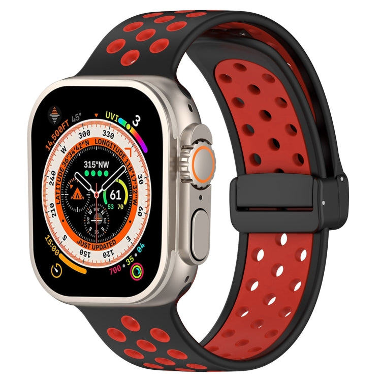 Dây đồng hồ silicone khóa nam châm, Dành cho Apple Watch 8 41mm, Dành cho Apple Watch 8 45mm, Dành cho Apple Watch Ultra 2 49mm