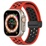 Dây đồng hồ silicone khóa nam châm, Dành cho Apple Watch 8 41mm, Dành cho Apple Watch 8 45mm, Dành cho Apple Watch Ultra 2 49mm
