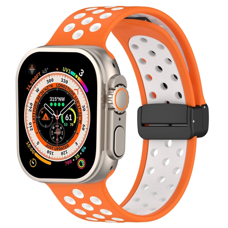 Dây đồng hồ silicone khóa nam châm, dành cho Apple Watch Series 9 45mm, dành cho Apple Watch SE 2022 40mm, dành cho Apple Watch Series 9 41mm