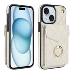 Ốp lưng điện thoại túi đựng thẻ họa tiết hình thoi có dây đeo dài, dành cho iPhone 15 Pro, dành cho iPhone 15 Plus, dành cho iPhone 15, dành cho iPhone 14 Plus, dành cho iPhone 14, dành cho iPhone 14 Pro